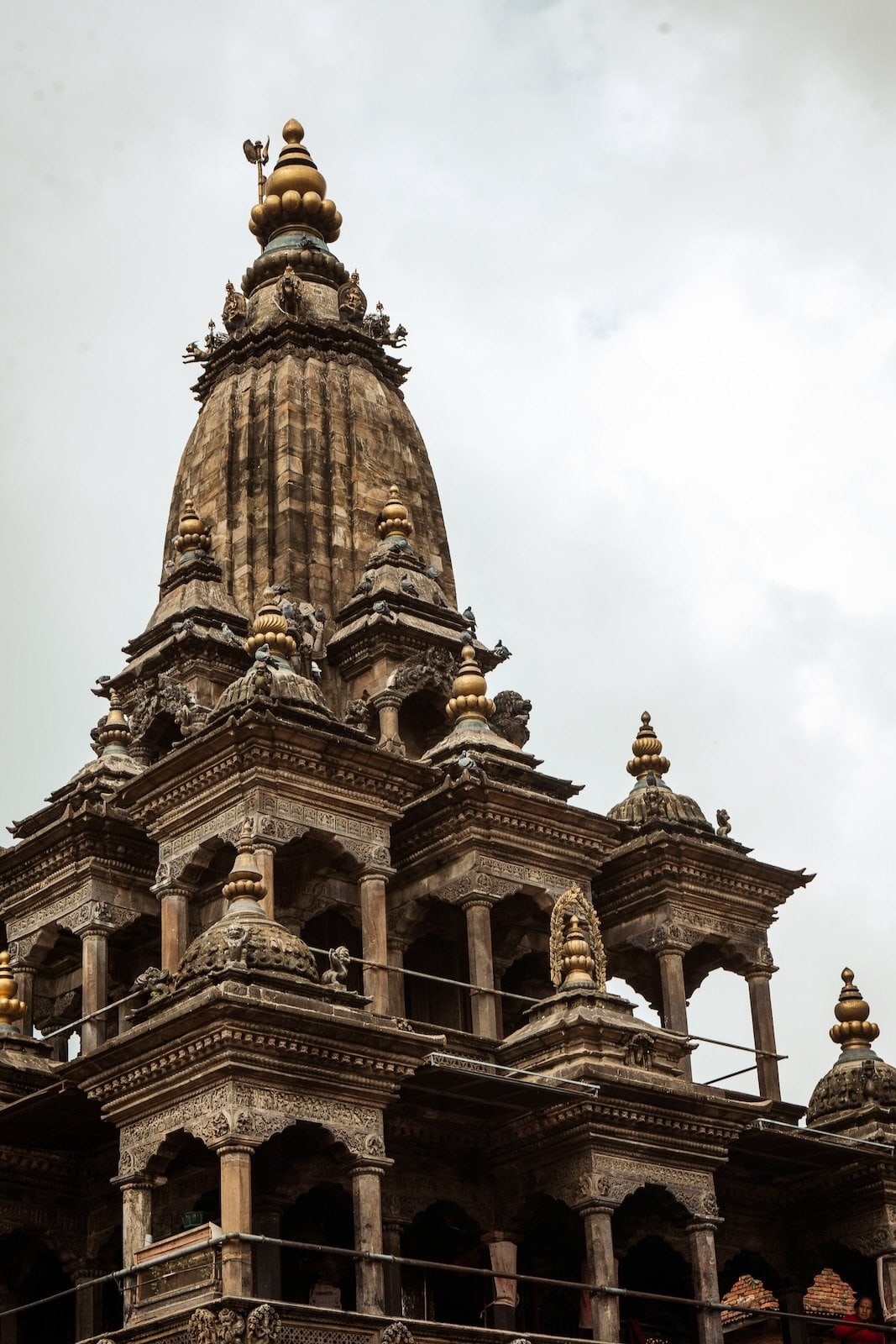 Detalle de la arquitectura de un templo