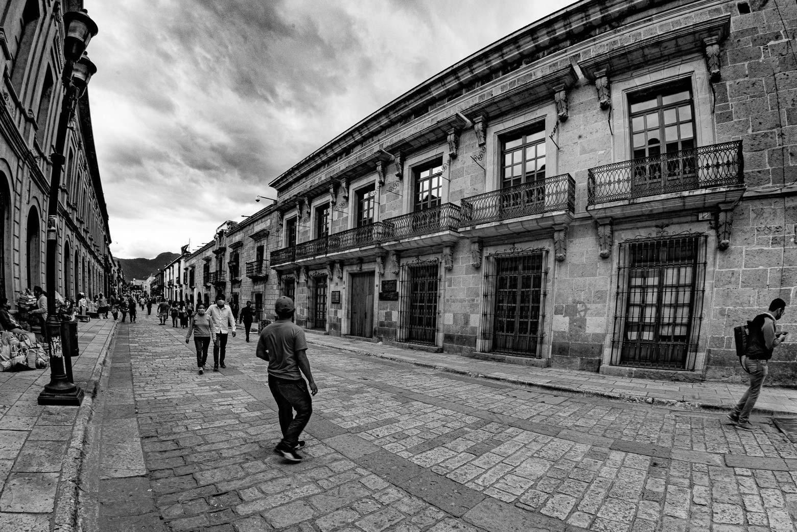 El centro histórico de Oaxaca